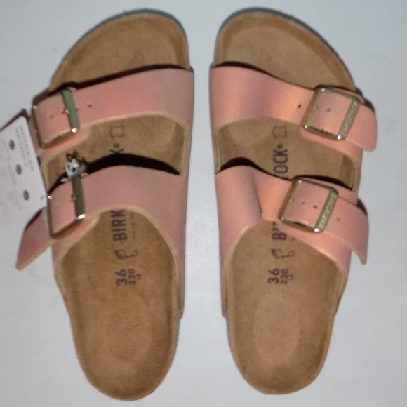 Birkenstock Arizona Sea Metallic Copper LEATHER - Picture 3 of 8